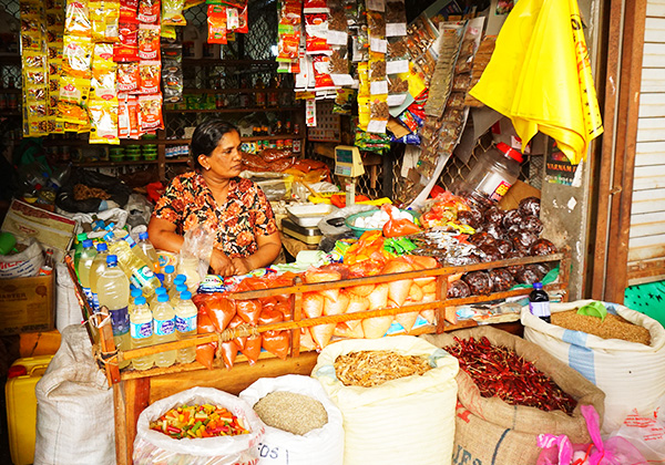 ジャフナにある商店
