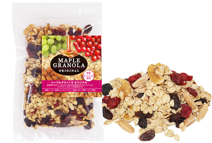商品紹介_メープルグラノーラ　オリジナル