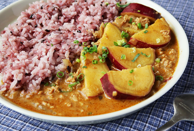 さつまいもココカレー