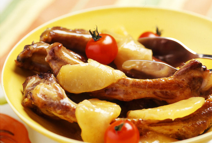 メープルスペアリブ